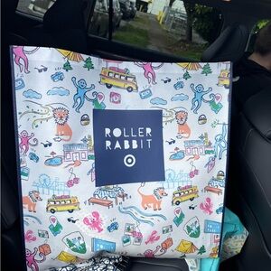 Roller Rabbit x Target Multicolor Novelty Icon Tote
